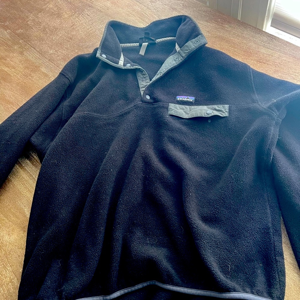 Patagonia Black Synchilla Fleece Jacket